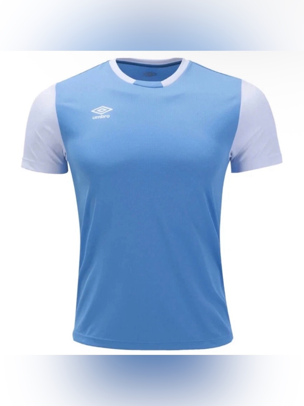 UMBRO Sky Blue Block Jersey Short Sleeve Tee T-Shirt Men’s Size L Large New NWT